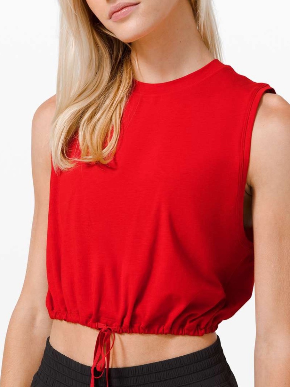 Lululemon Adapt to You Tank Dark Red